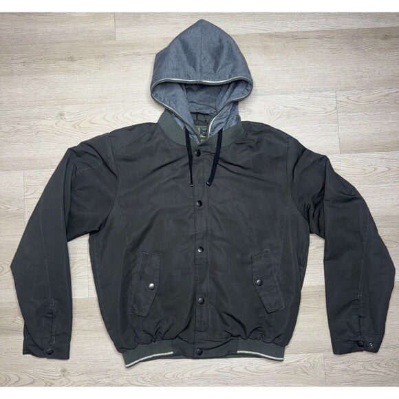 J Whistler Other - J. Whistler Winter Jacket L Detachable Hood Puffer Green Bomber Mountain Ski